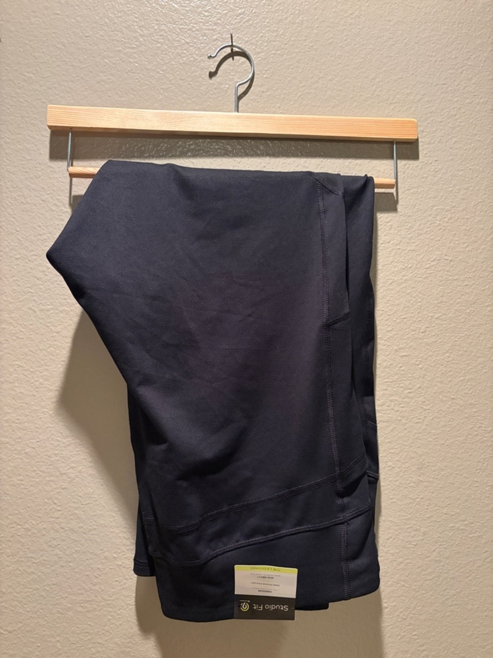 Champion Studio Fit 7/8 Legging Women 3X Black Duo Dry+ Phone Pocket NWT